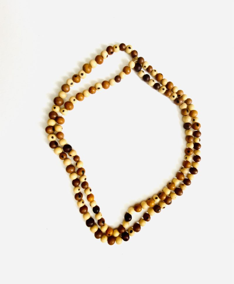 Apurina People's natural mix of seeds handcrafted necklace - Image 2
