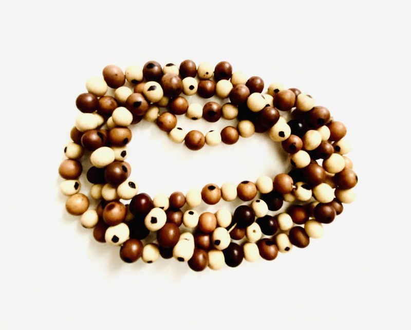 Apurina People's natural mix of seeds handcrafted necklace - Image 3
