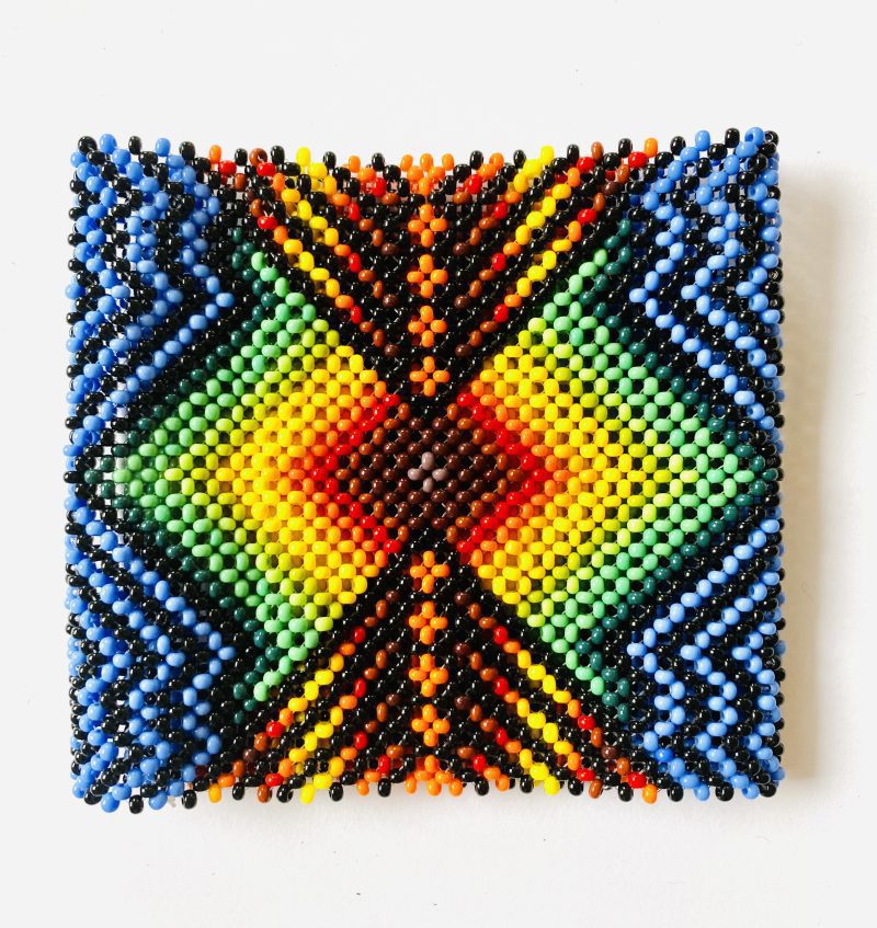 Katukina People: Rainbow Beaded Bracalet