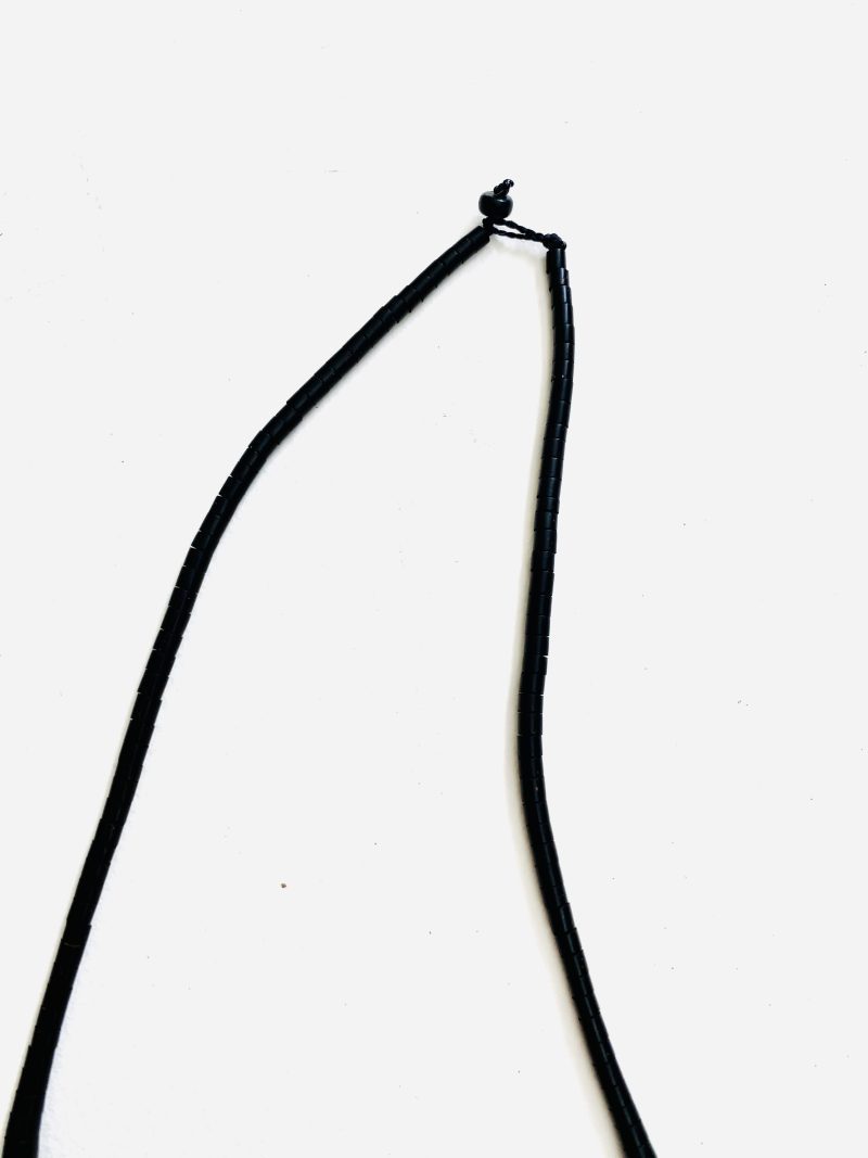 Apurinã People: Tukumã Mix Brown and White Caterpillar Necklace- Handcrafted - Image 4