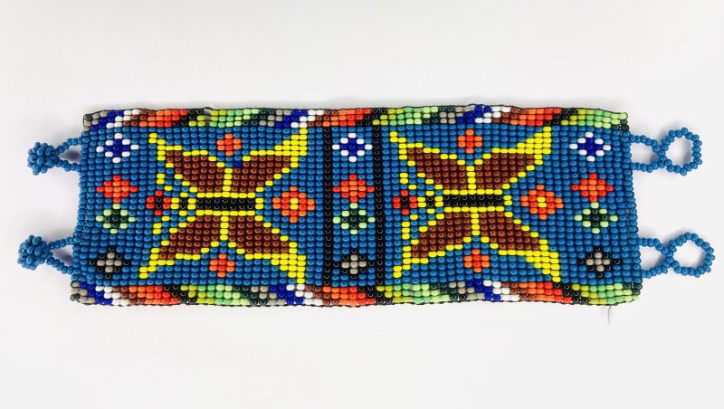 Fulni-ô People: Butterfly Beaded Bracelet