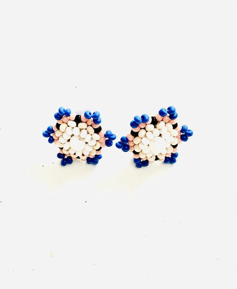 Yawalapiti People: Handcrafted Beaded Earrings - Image 2