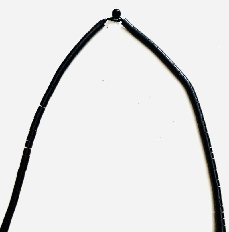 Apurinã People: Tukumã Brown Light and Dark Caterpillar Necklace- Handcrafted - Image 3