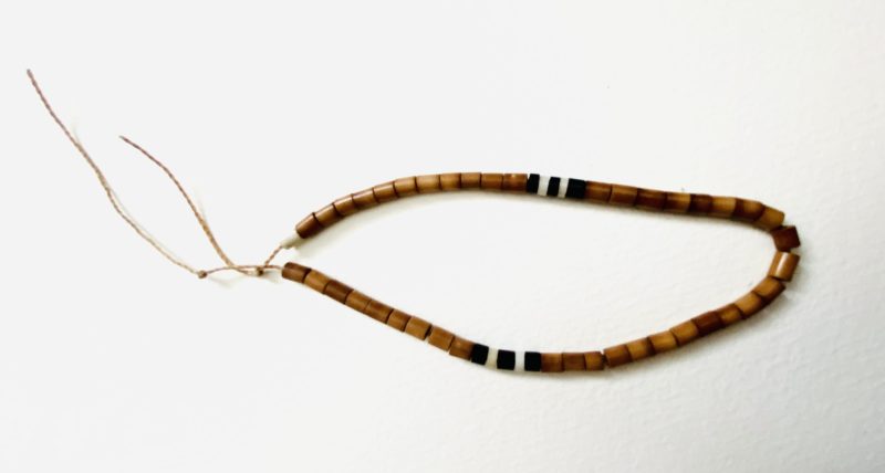 Apurinã People: Handcrafted Light Brown Mixed Unique Bracelet. - Image 4
