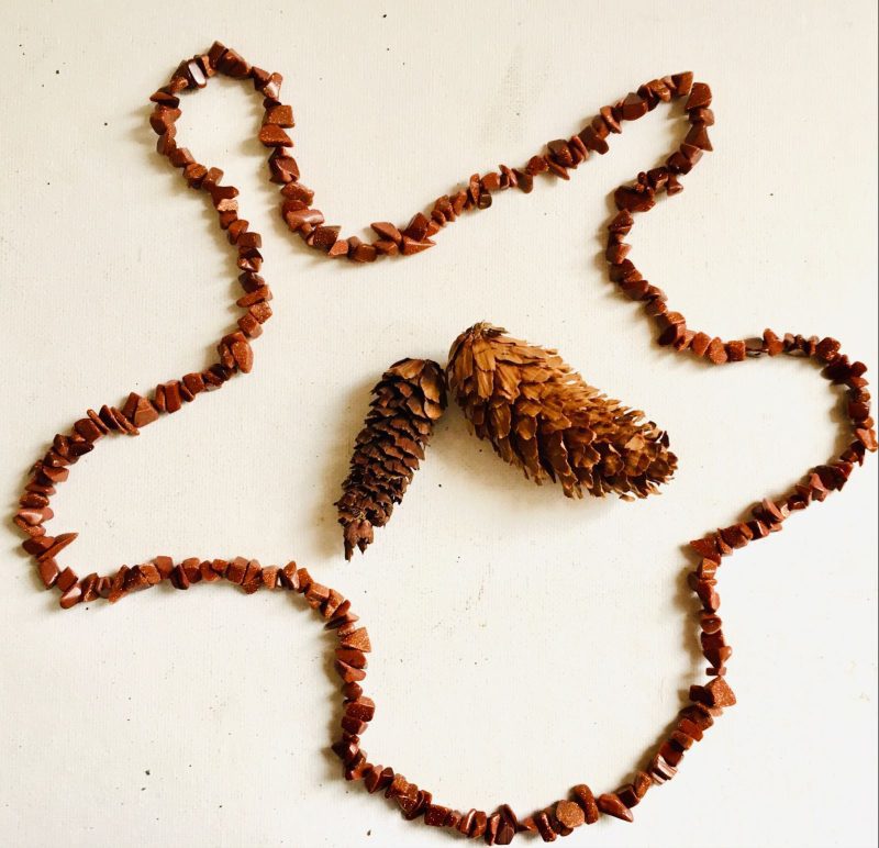 Sunstone crystal Necklace